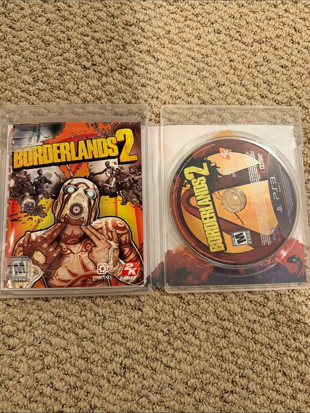Sony Borderlands 2 PS3 - Yellow, Gold, Orange Cover